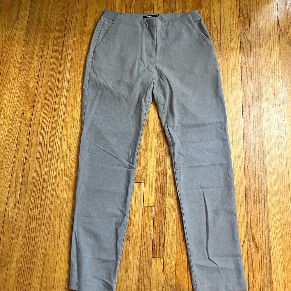 Rohan Pants Womens 12 Hometown Trousers Grey Performance UPF 40+